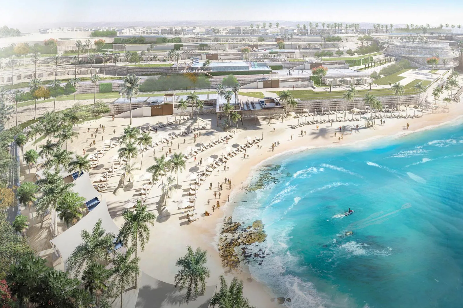 قرية سي فيو الساحل الشمالي Sea View North Coast