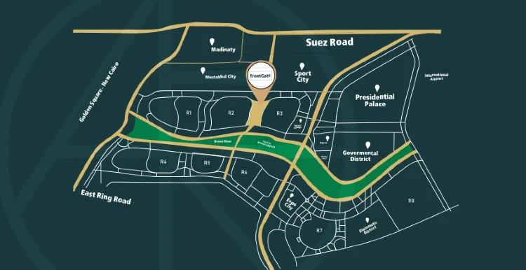 فرونت جيت العاصمة الإدارية Front Gate New Capital
