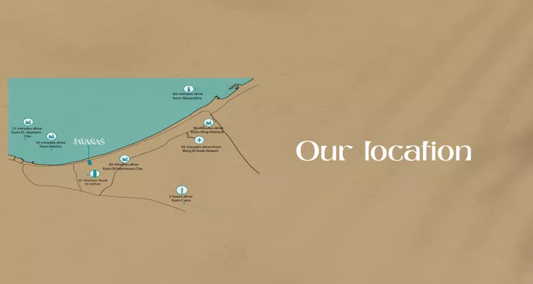 قرية ونس الساحل الشمالي Village Wanas North Coast