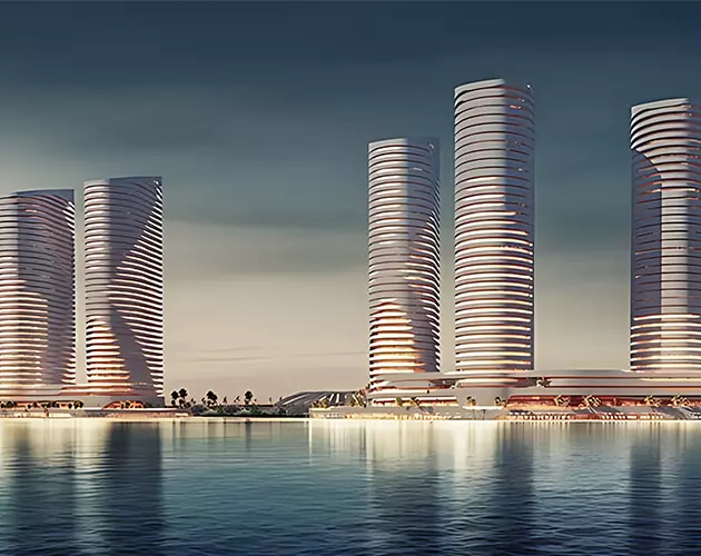 مساحة وحدات أبراج نورث ايدج العلمين الجديدة North Edge Towers New Alamein