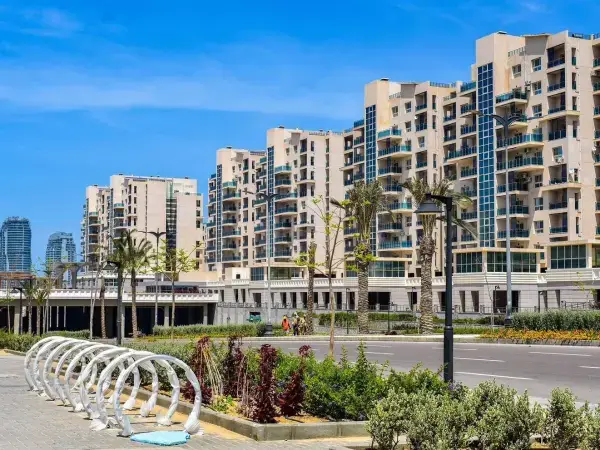 تصميم قرية داون تاون اكستنشن العلمين الجديدة Down Town Extension New Al Alamein