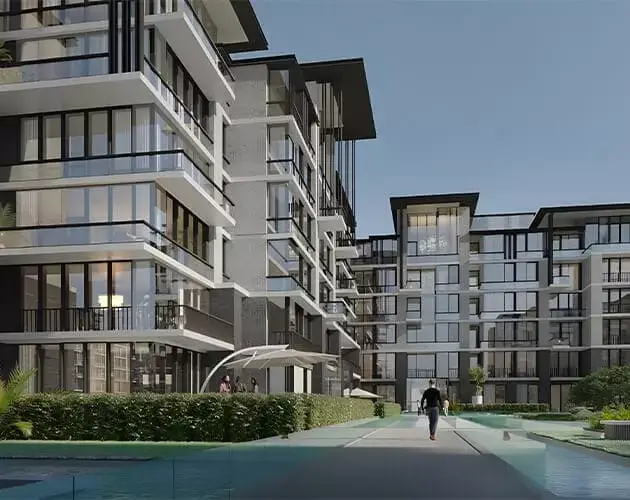 أنواع الوحدات في كمبوند واتر واي ذا فيو ايكويتي التجمع الخامس The View Waterway Equity New Cairo