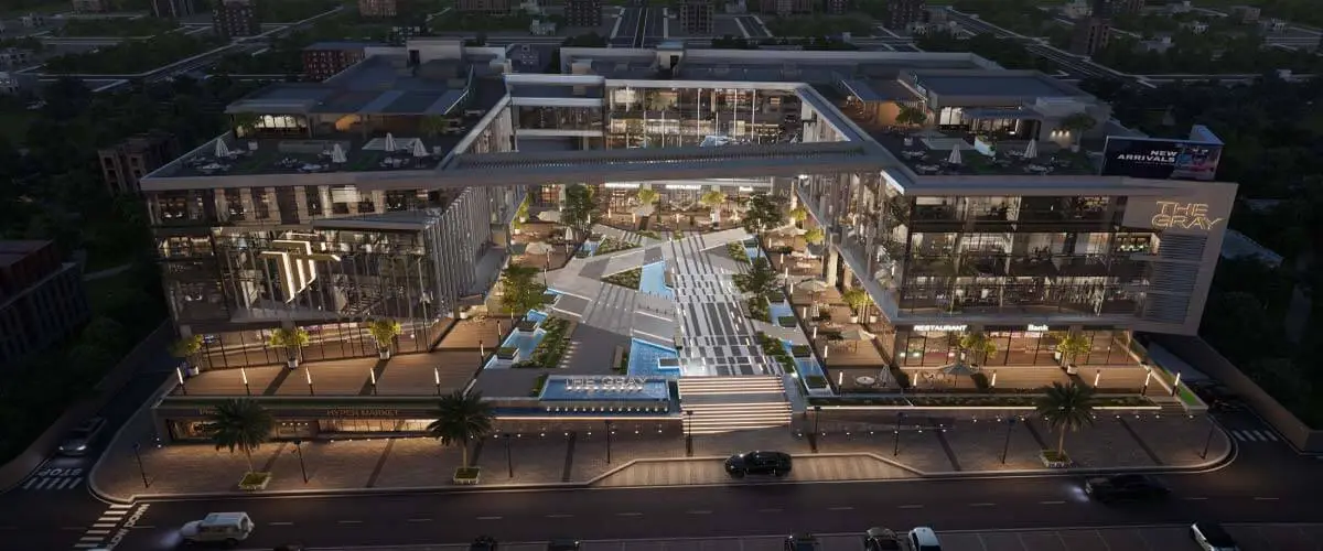 مول ذا جراي التجمع الخامس Mall The Gray New Cairo