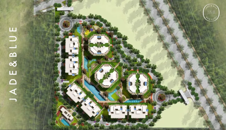كمبوند جادي اند بلو التجمع الخامس Compound Jade & Blue New Cairo