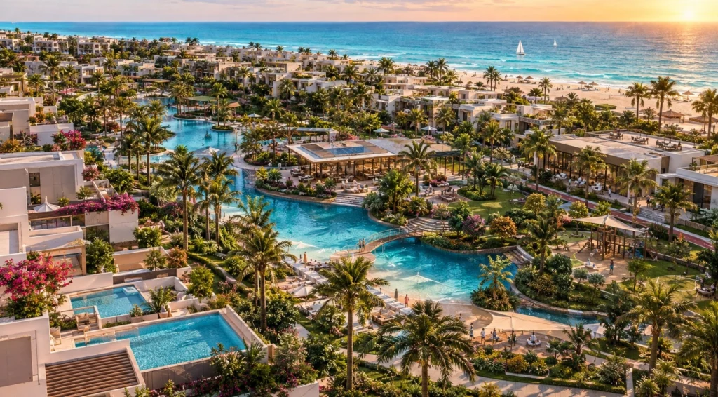 قرية فور مدينة مصر الساحل الشمالي Four Madinet Masr North Coast