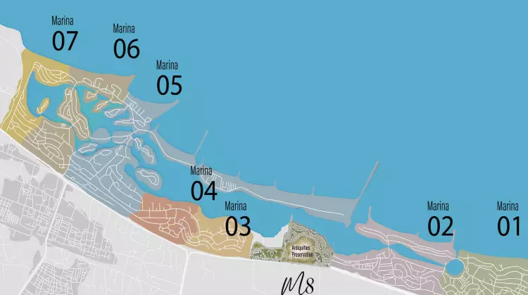 قرية مارينا 8 الساحل الشمالي Village Marina 8 North Coast