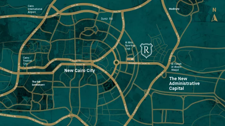 كمبوند ريجنتس سكوير التجمع الخامس Compound Regents Square New Cairo