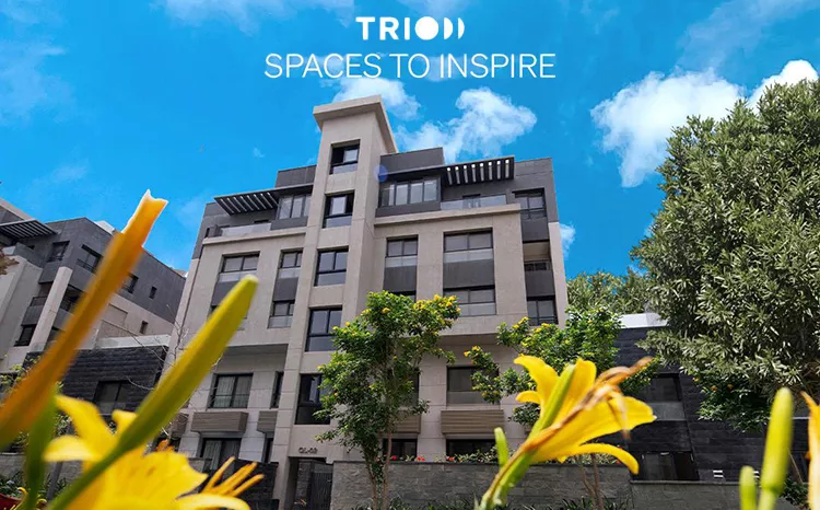 مساحة وحدات كمبوند تريو جاردنز التجمع الخامس Compound Trio Gardens New Cairo