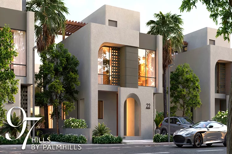 مساحة وحدات كمبوند 97 هيلز التجمع الخامس Compound 97 Hills New Cairo