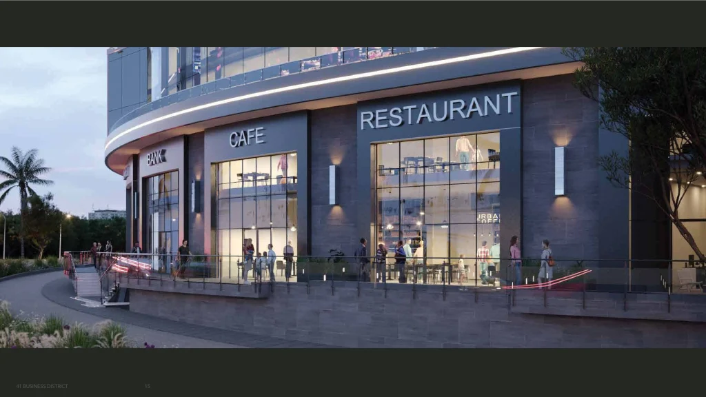 41 بيزنس ديستريكت القاهرة الجديدة  41 Business District New Cairo