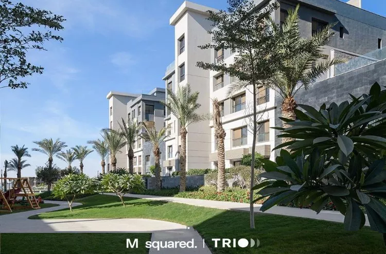 كمبوند تريو جاردنز التجمع الخامس Compound Trio Gardens New Cairo