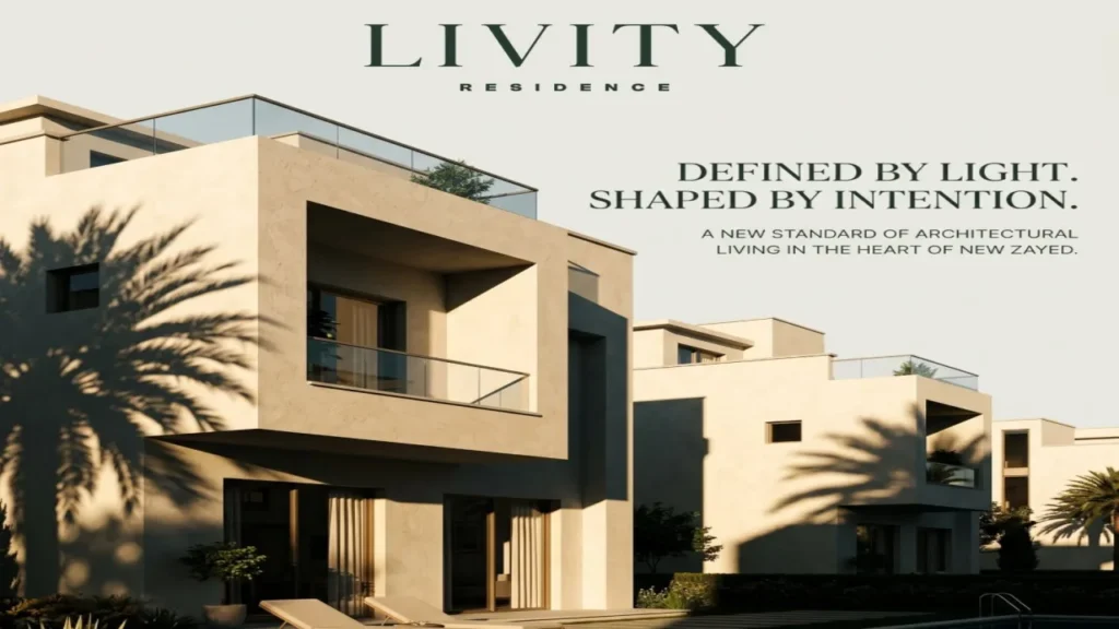 كمبوند ليفيتي فيلاز زايد الجديدة Livity Villas New Zayed