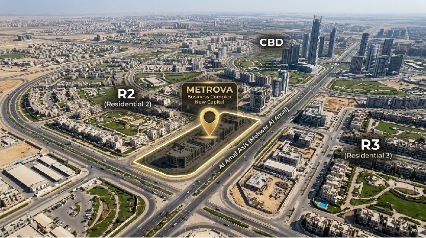 مول ميتروفا بيزنس كومبلكس العاصمة الإدارية Metrova Business Complex New Capital